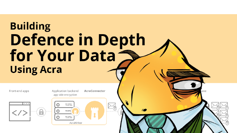 Defense in depth security strategy based on data encryption